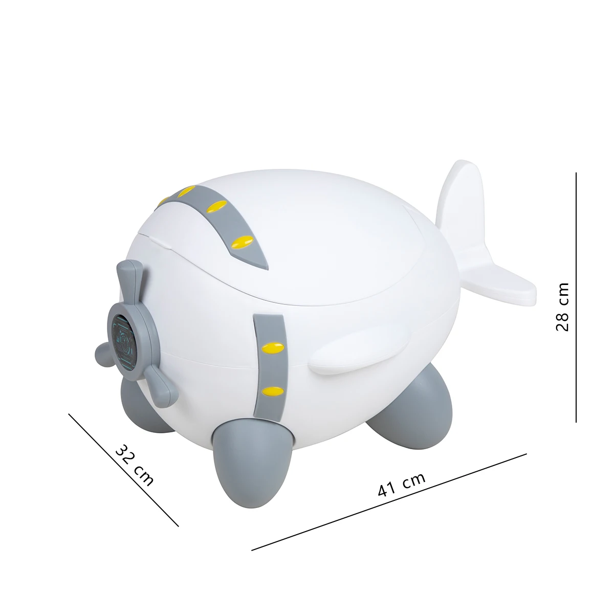 Plane design baby potty products custom potty training seat for kids toilet trainer chair with soft cushion child potty