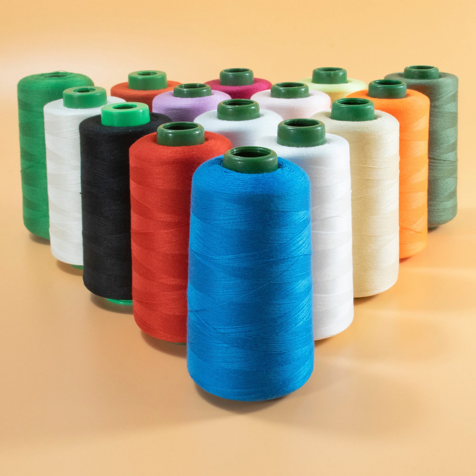 Швейная нить из 40/2 полиэстера для швейной машины, нить для ручного шитья, игла и нить в комплекте