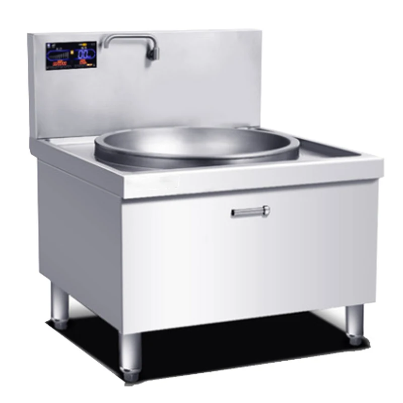 
commercial stainless steel electric single fry electromagnetic induction stove good quality low price 
