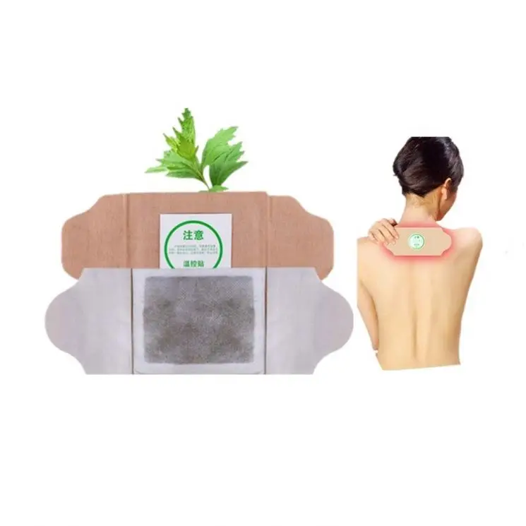 Nature Heat/hot Moxibustion Patch Moxa Chinese Traditional Health Care Sticker Paste Herbal Relief Aching Pain for Neck, Sh