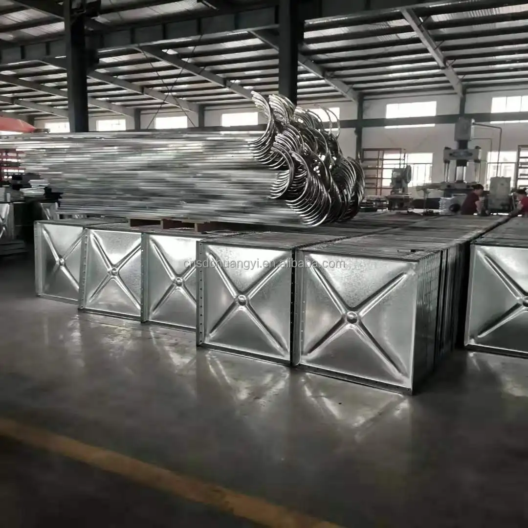 High Quality 1000000 Litres Bolted Connection Galvanized Assembled Water Reservoir for Environmental Water Supply