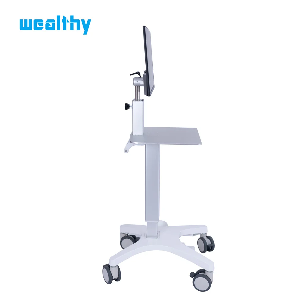 MA-Height Adjustable Mobile Computer Cart/Medical Cart (Foot