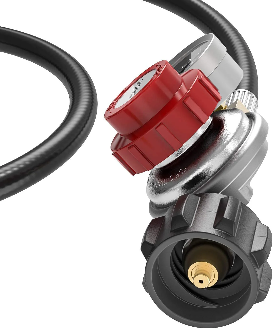 American high pressure adjustable pressure reducing valve QCC1 Gas Flexible Hose cast iron furnace regulator