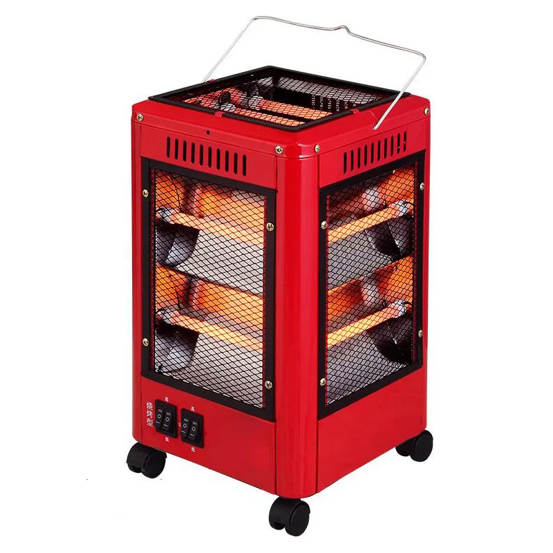 Для дома и офиса 400 Вт переносные электрические печи плита зимние каютная грелка 5 сторон Электрический кварцевый башня