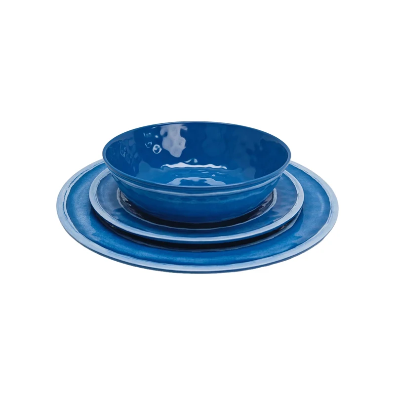 Solid Pink Melamine Dinner Set Classic Style Plastic Utensils Plate Dish Sustainable Homeware for parties Trusted Home Supplier