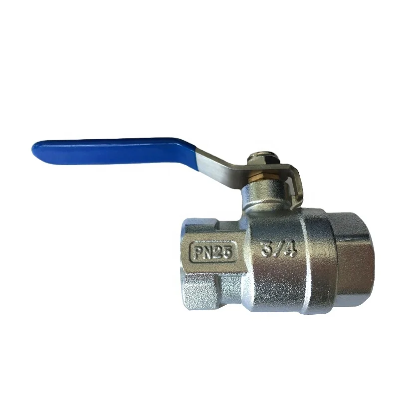 Standard 1/2 inch manual operated threaded stainless steel 304 1000 wog 2pc ball valve
