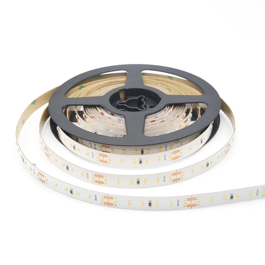 High End LED Strip SMD 2216 CRI 90 12V 120LEDs/m 24V 300LEDs/m 3000K 4000K 6000K High Brightness Flexible LED Light Tape 5m/lot