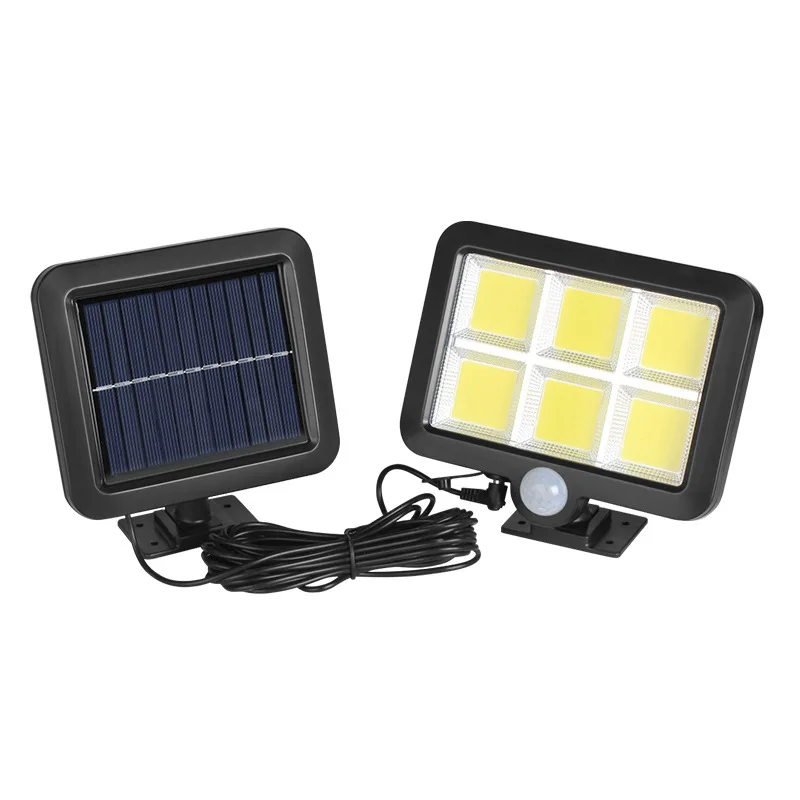 Solar Energy Inner Door Wall Lamp Outdoor Garden Security Night 120 COB Motion Sensor Solar Light for Hous ehould