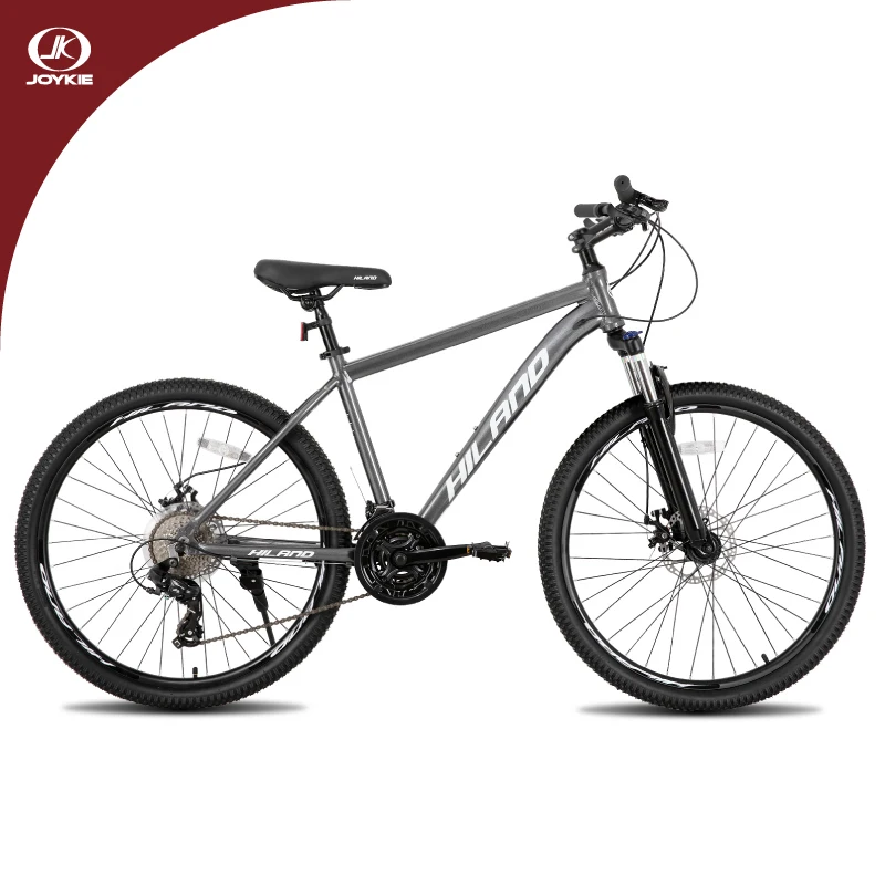 JOYKIE custom adult red disc brake hard tail bike aro 26 mtb mountain bike with 24 speed
