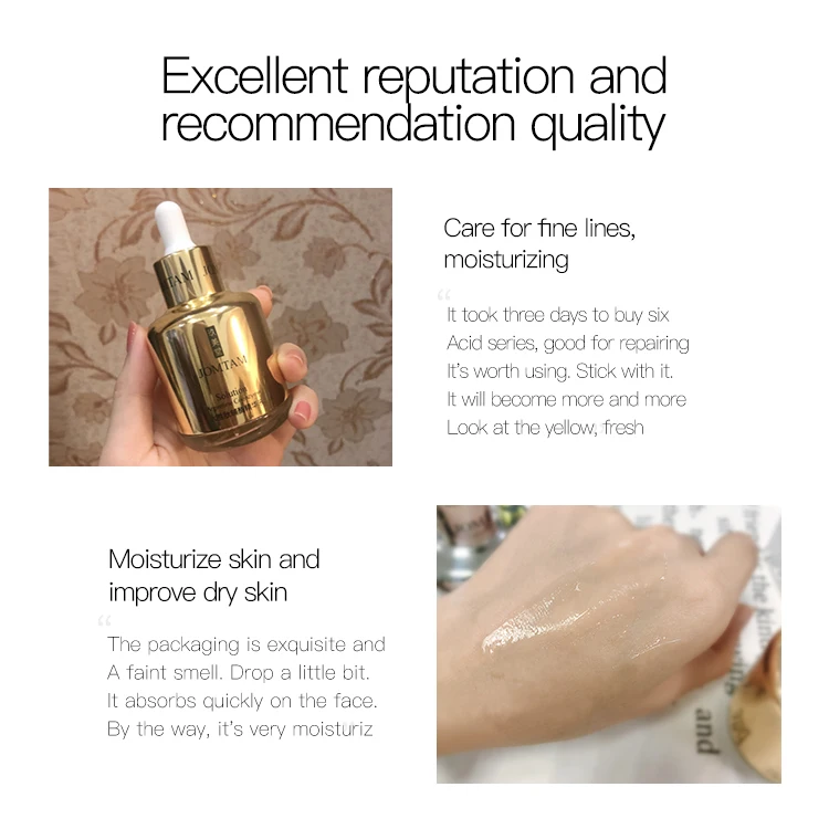 JOMTAM wholesale skincare collagen facial serum Anti Wrinkle face Serum Hyaluronic Acid Anti Aging Serum