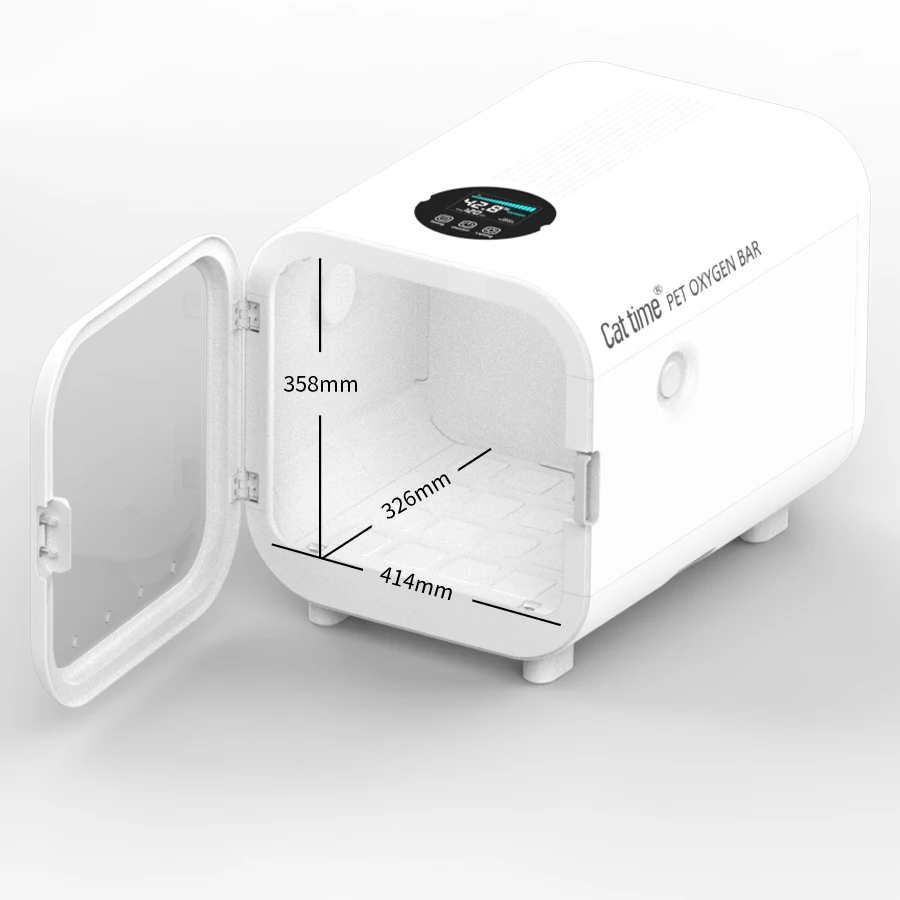 Portable Veterinary pet Hospital clinic Equipment High-concentration O2 generator small puppy cats Animal Oxygen Concentrator