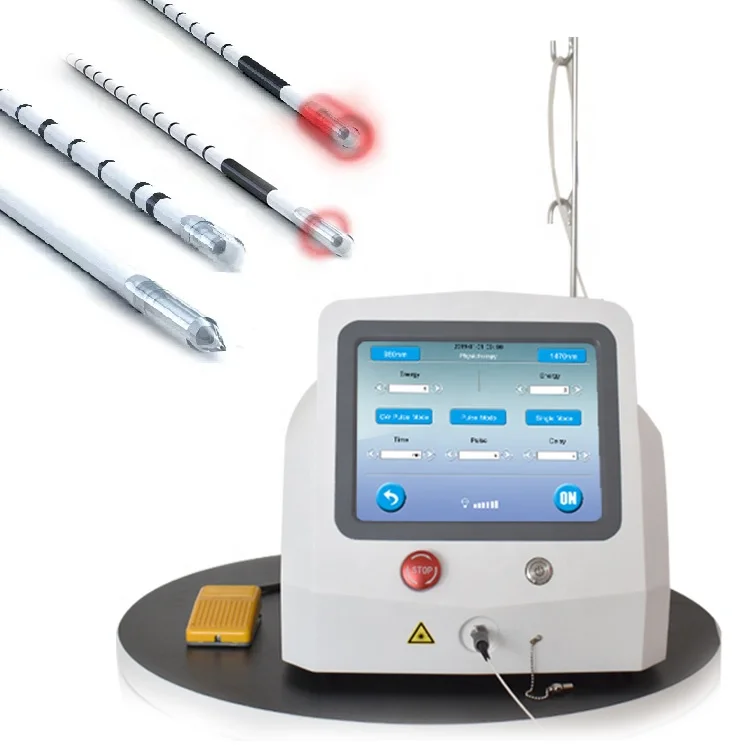 2023 Best diode 1470 980nm evlt varicose veins laser for endovenous thermal ablation with laser therapy for varicose leg veins
