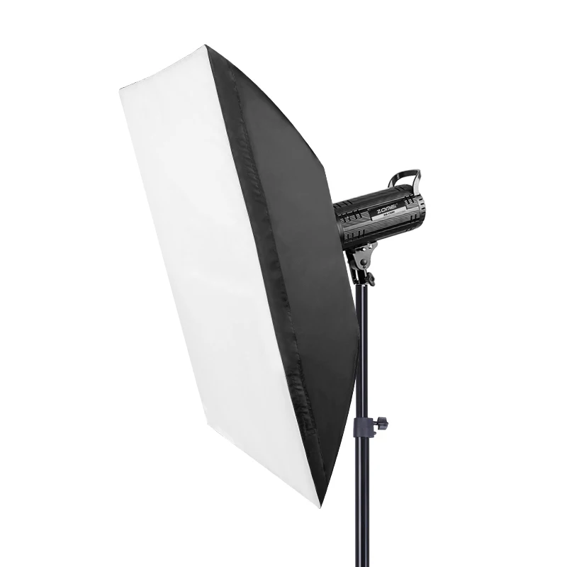 Zomei Softbox professional lighting kit photographic studio easy folded soft box with 2.8M light stand