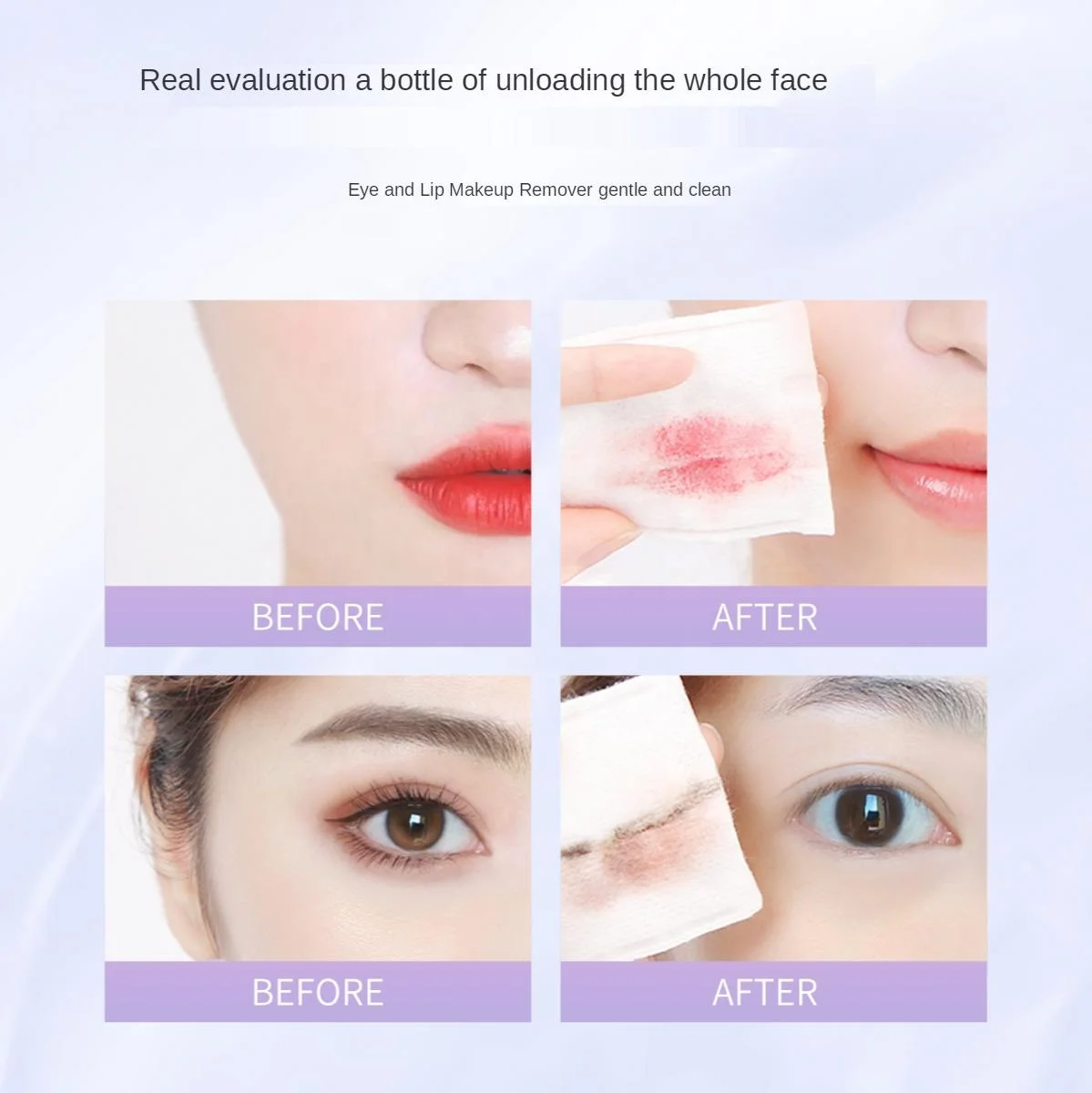 Micellar Deep Cleansing Water Private Label Premium Vegan Makeup Remover Water Face Cleansing Micellar Water