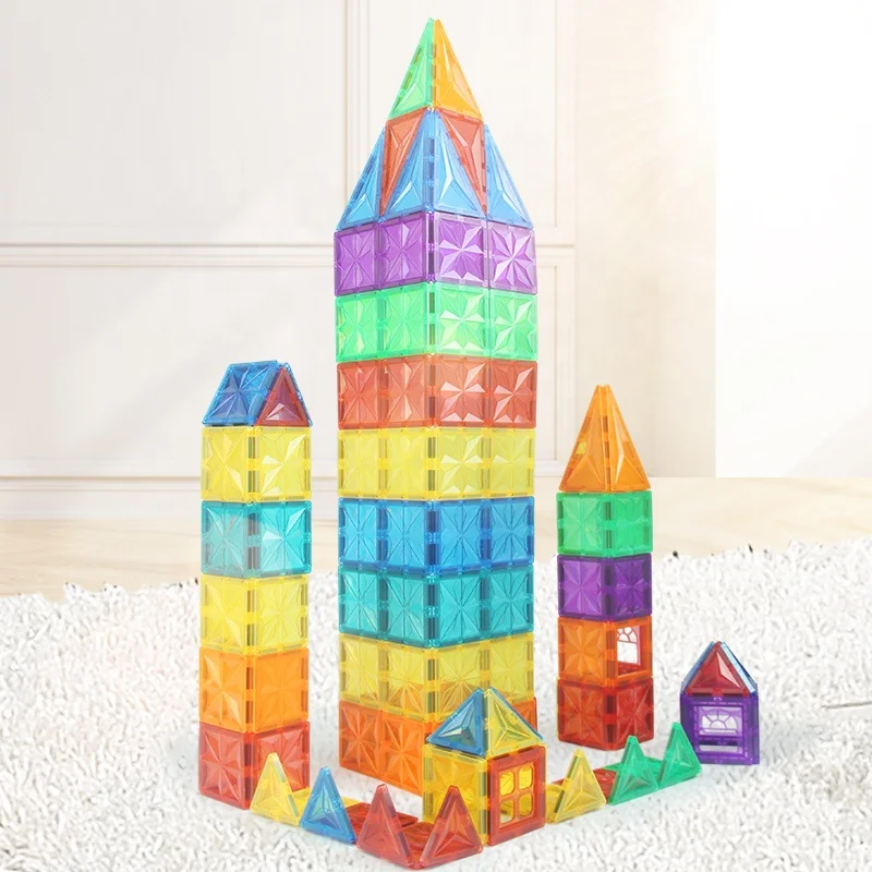 hot selling Magnetic construction set  educational Magnetic tile set