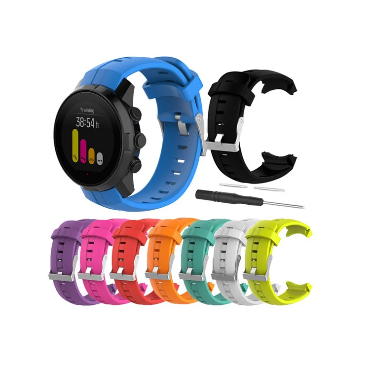 Силиконовый ремешок для спортивных часов Suunto Spartan ULTRA вертикальный/поперечный