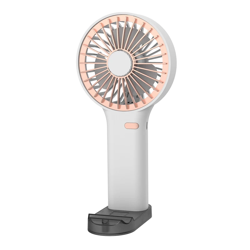 Newest cute design usb rechargeable air cooling mini portable hand-held electric fan