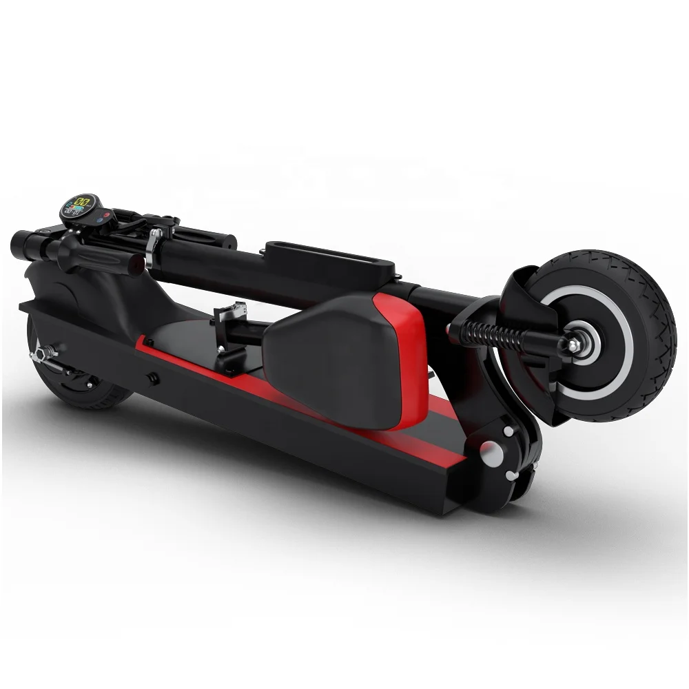 Unisex 30km/h Electric Motor Adult Scooter with 500W Power Lightweight Folding Two-Wheel Smart Electronic Vehicle