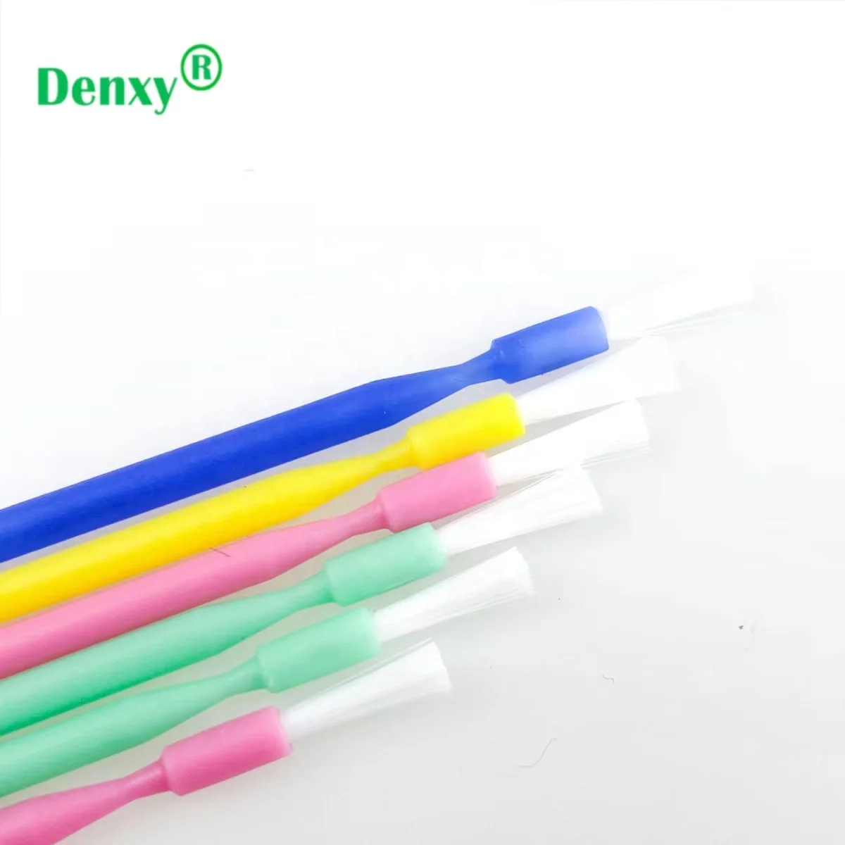 Одноразовая микрощетка Denxy Сгибаемая щетка-аппликатор с дозатором микроаппликаторы щетка щетки для нанесения зубов