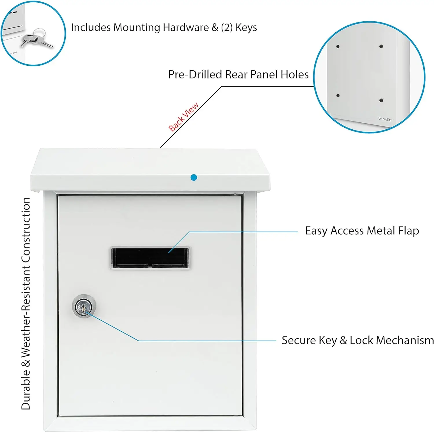 wholesale stainless steel  wall mounted  post mail boxes mailboxes residential