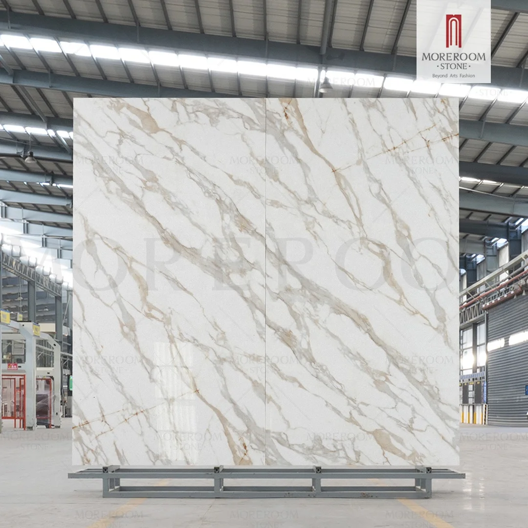 Full Body Soft Stone Sintered Stone Slabs Texured 3200x1600 For Living Room And Bathroom