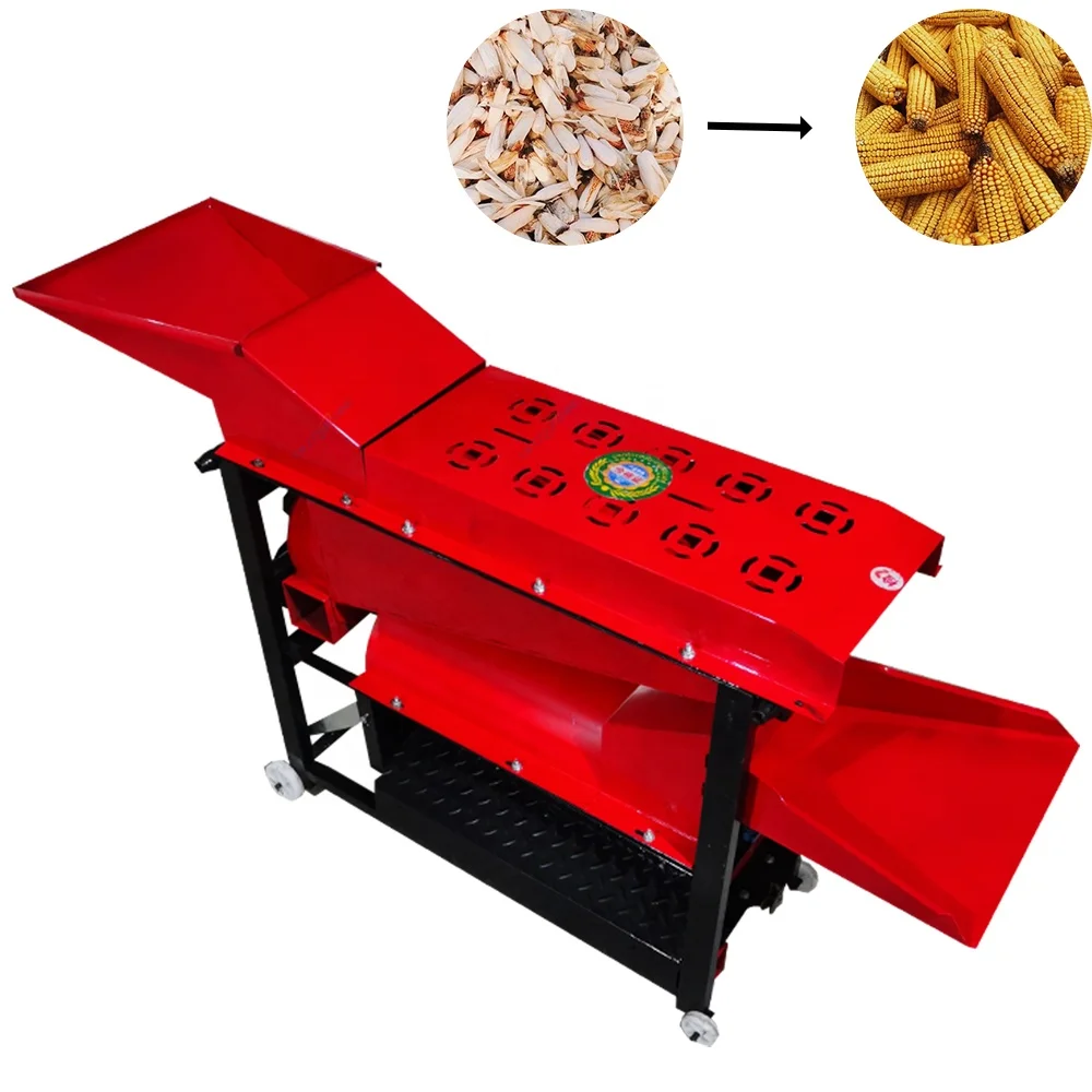 Factory Sale Grain Maize Thresher Harvester Good Price Corn Maize Threshing Shelling Peeling Machine Small Corn Peeler Thresher