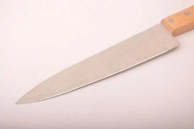 Hot Sale 2 Pcs paper gift box Knife and Meat Fork Set BBQ Tool Kitchen Stainless Steel  2pcs Knife and Meat Fork Set