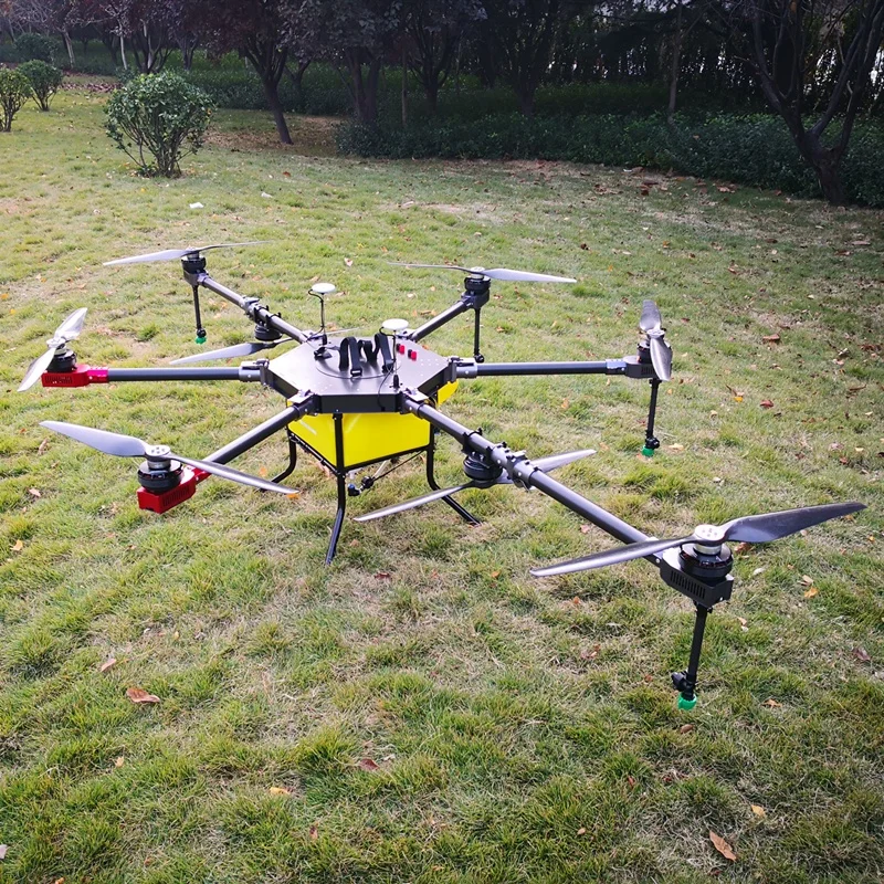 15 liters payload drone agriculture sprayer helicopter for sale