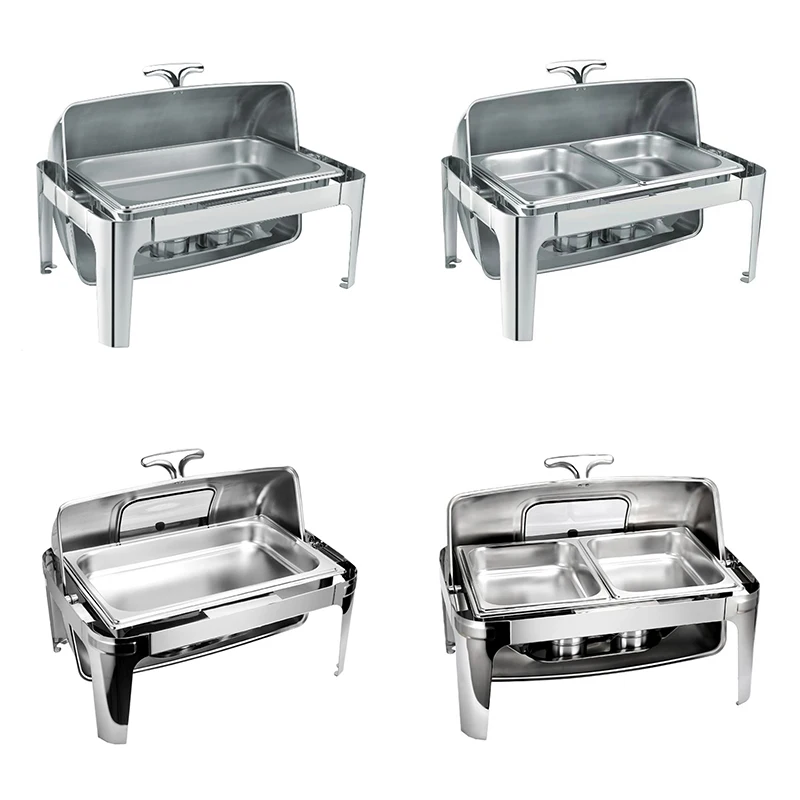 catering equipment food display warmer chaffing dishes  stainless steel buffet