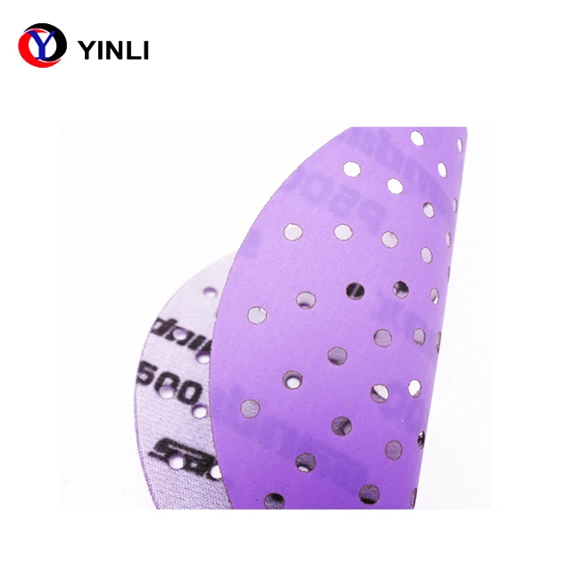 6 дюймов с высокой эффективностью шлифования фиолетовый шлифовальный диск для литья под давлением длинным сроком