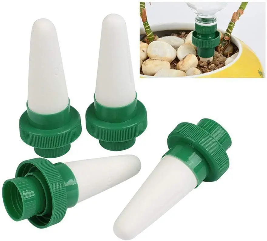 2pcs Automatic Ceramic Plants Watering System Indoor garden Plants Water Dispenser Cone Drip