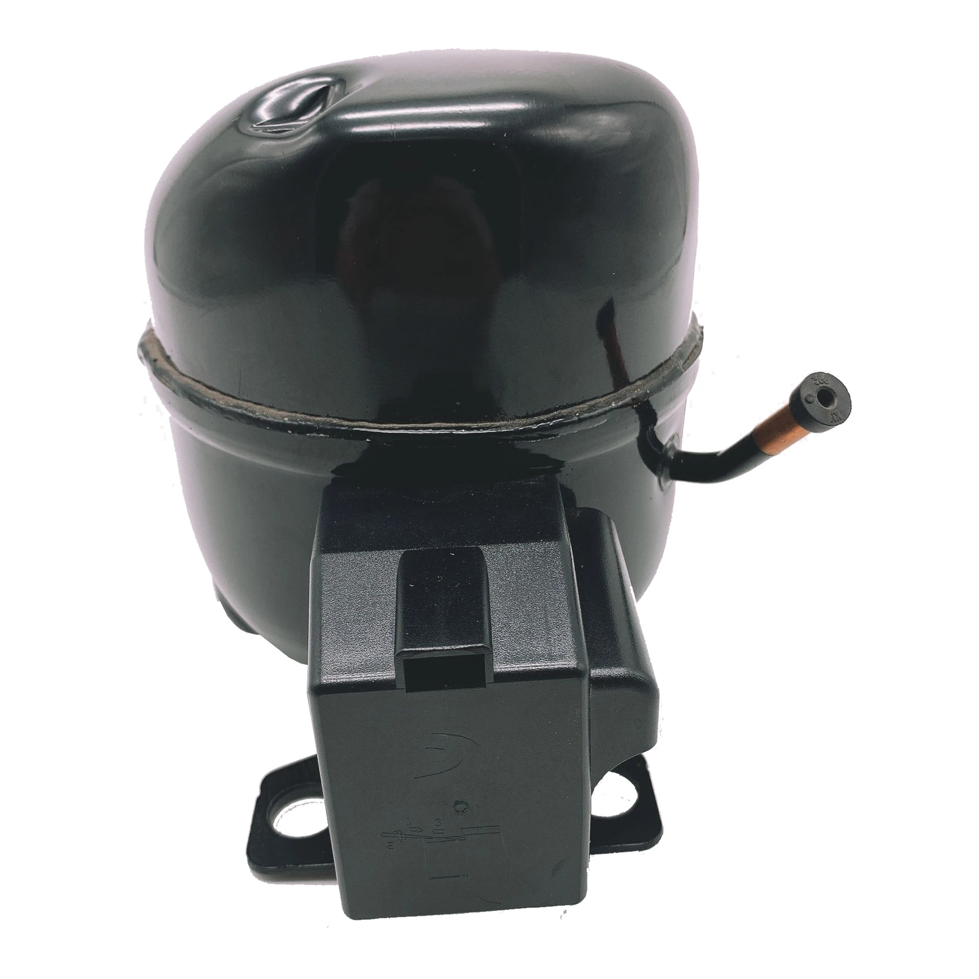 140W 1/6hp R600a refrigerator freezer compressor  A140CY1