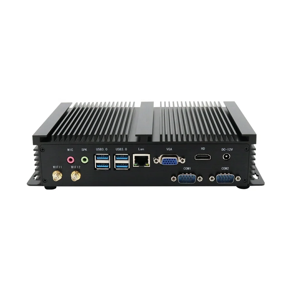 Mini PC Fanless RS232 RS485 CoRE I5 4+128GB Industrial MiniPC Desktop Computadoras Computer