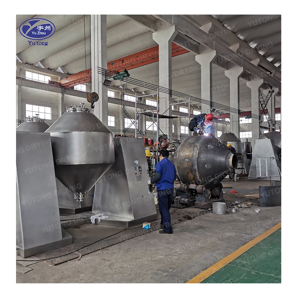 Original Factory Plastics Processing Leather P-nitrotoluene Conical Safe Material Stainless Steel Vanilla Vacuum Tray Dryer