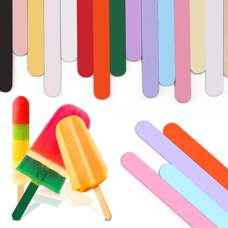 Ice Cream Stick Popsicle Sticks Ice Cream Tool DIY Popsicle Maker acrylic popsicle sticks