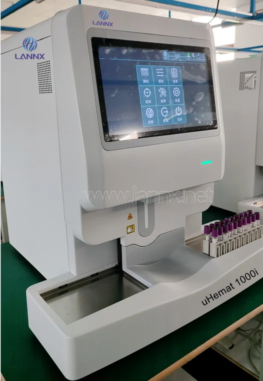 LANNX uHemat 1000i High Quality 5-Part Auto Hematology Analyzer with Auto Sampler Blood Test Machine Hematology Analyzer