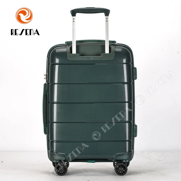 RESENA PP 3pcs Valise Koffer Design Patent Trolley Bags Suitcase PP Factory Trolley Luggage Set