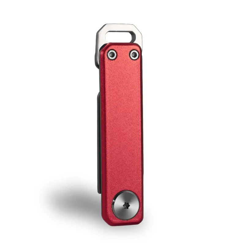 Multifunctional stainless steel express box cutter Creative bottle opener Keychain portable outdoor EDC tool