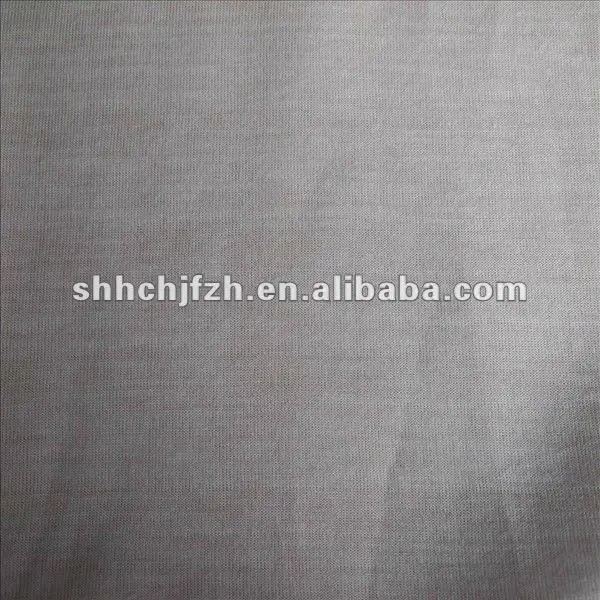 200gsm 55% из конопляной ткани 45% хлопок одиночный Джерси шорты с хлопком трикотажного полотна