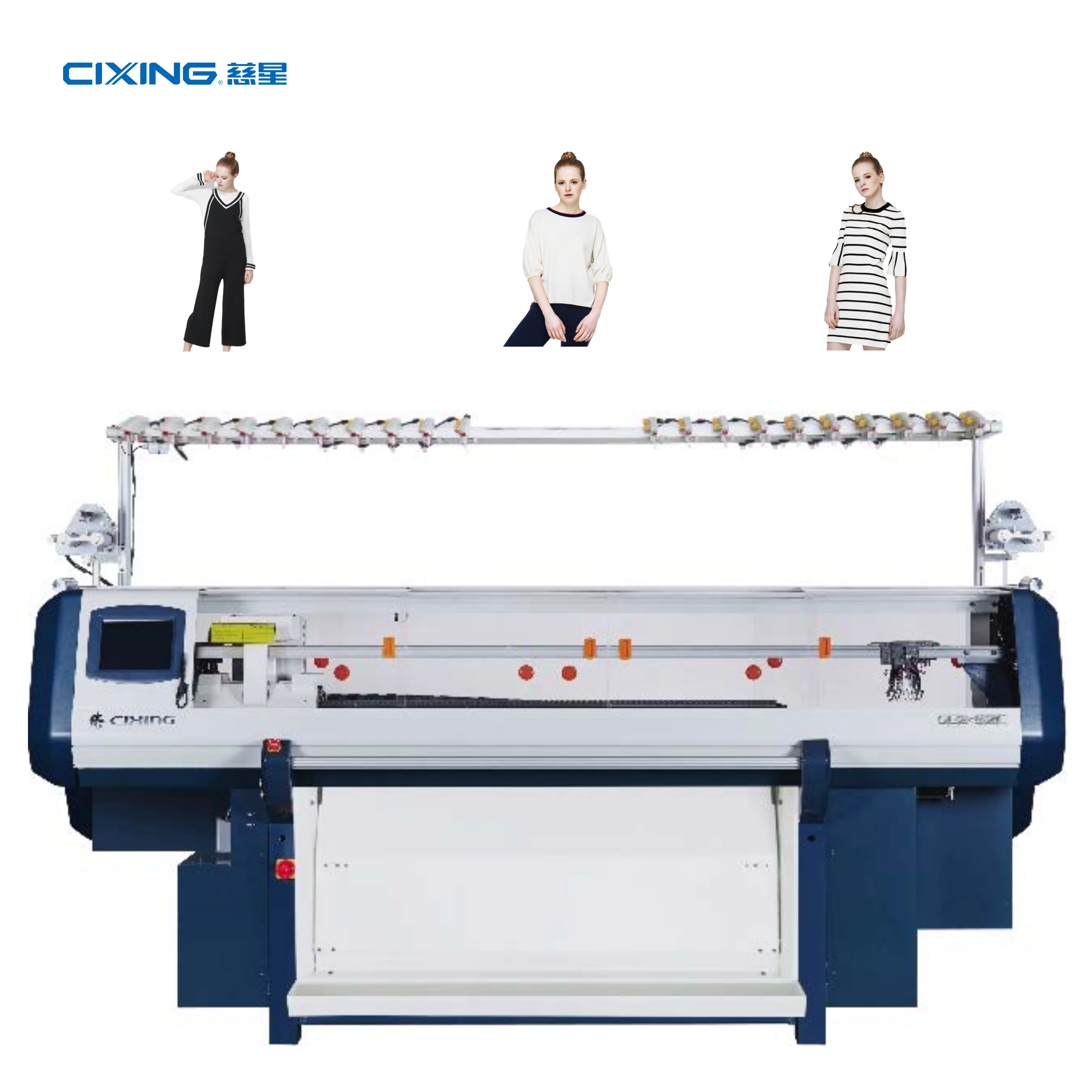 CIXING automatic knitting machine for sweater 6G knitwear flat knitting machine