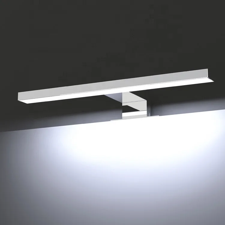 rechargeable fluorescent tube led waterproof bath mirror light for bathroom