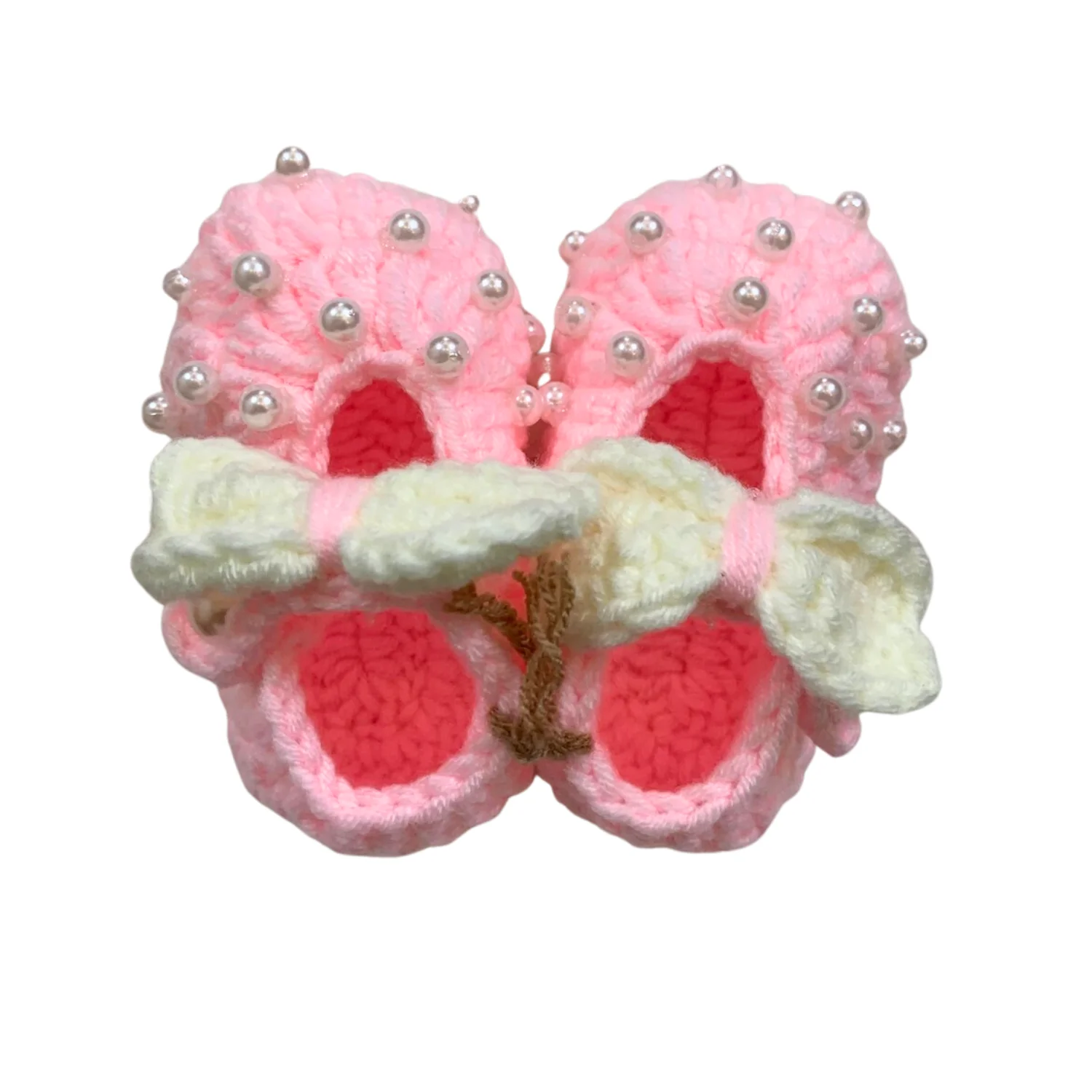 Hot New Christmas 2023 Hot Selling Baby Shoes For Newborn Girl Kids Comfortable Cotton Walking Crochet From Vietnam Manufacturer