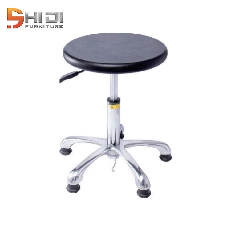 Cleanroom Ergonomic Polyurethane Chair antistatic stool laboratory dental hospital chair ESD chair