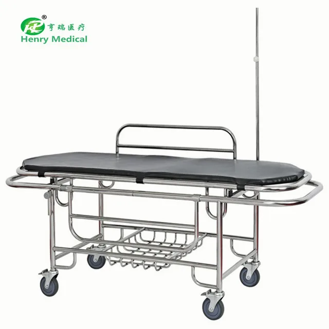 HR-112 Stainless steel  three functions patient rescue emergency stretcher with High Quality