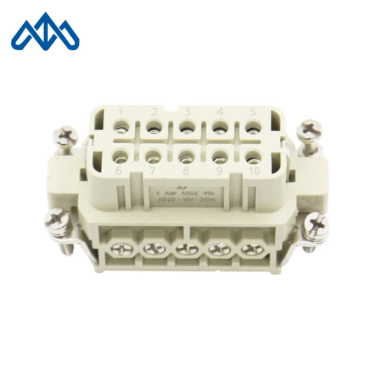 10 16 24 32 pin heavy duty socket connector heavy duty wire connector