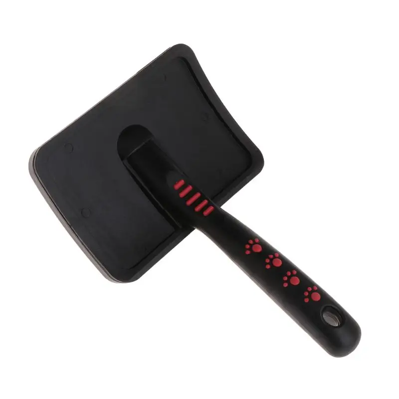 3 size soft massage stainless steel pins hair remove dog slicker brush