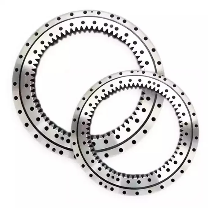 Customized Rotary Slew Bearing Ring Swing Bearing For Excavator Slewing Bearings
