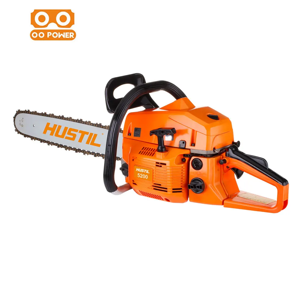 OO POWER Durable 52cc78cc Gasoline Powered Chain Saw High Performance 2 Stroke Petrol Garden Tool