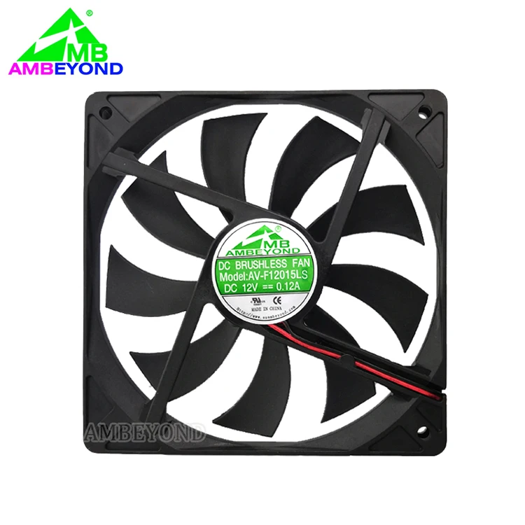 12V DC 120x120x15mm thinnest ventilation fan in power supply