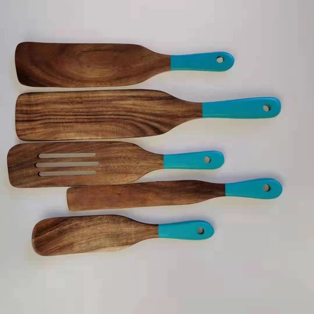 High Quality Kitchen Cabinet Furniture Set Accessories Wooden Utensils Set For Kitchen
